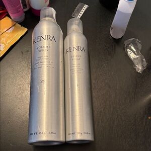 Kenra Silver Volume and Design Hairspray Set
